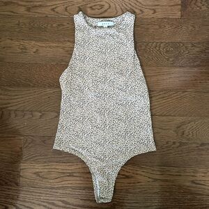 Gaze leopard body suit - S